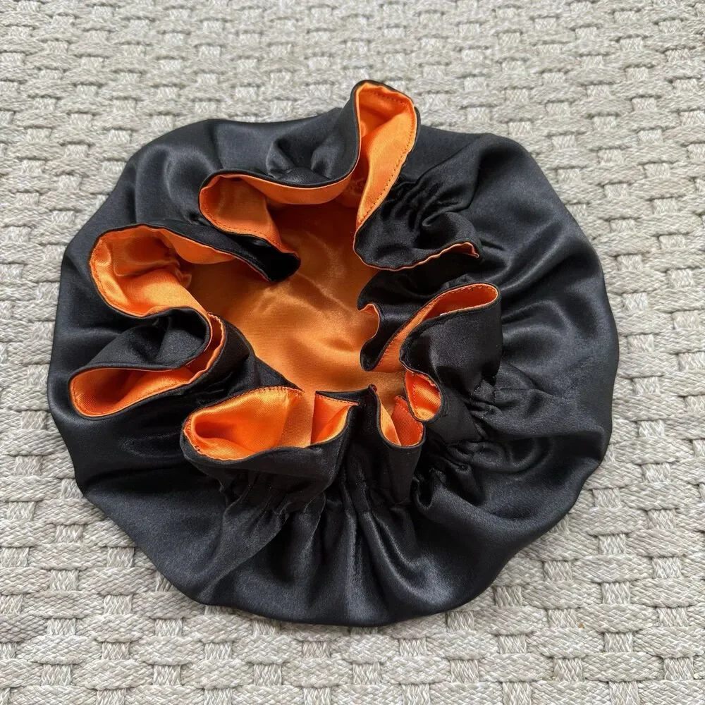 Handmade reversible satin